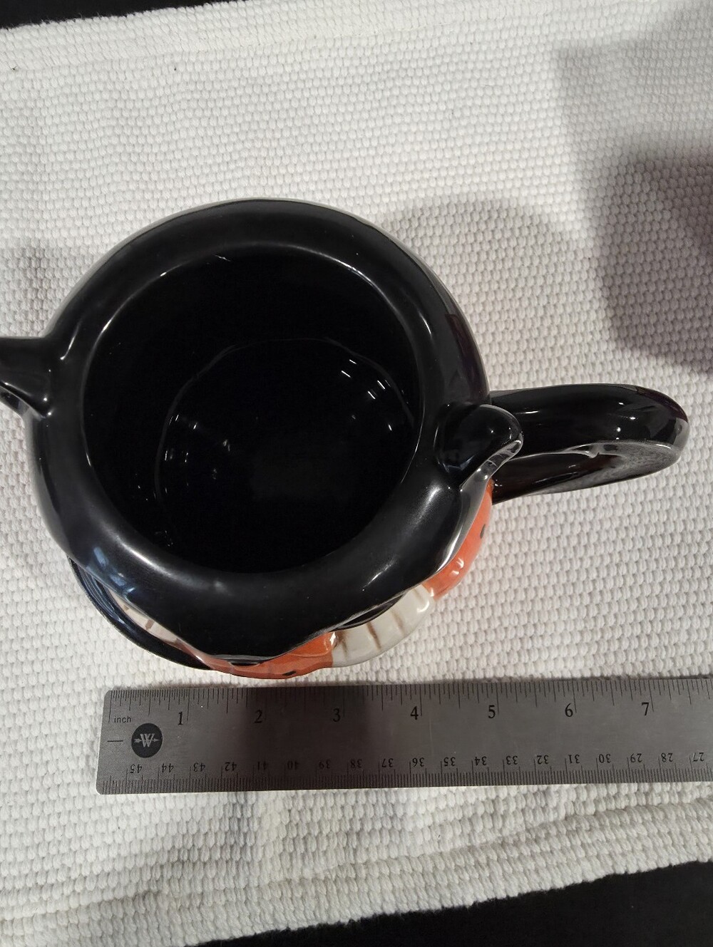 Johanna Parker Bat Pumpkin Halloween Mug - Picture 6 of 6